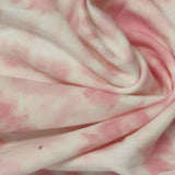 Pink Tie-Dye French Terry, Polyester — photo 2