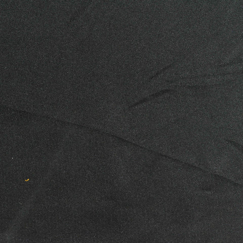 Polyester Stretch Jersey Knit Fabric, 190 gsm — Black