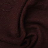 Slub Polyester Cotton French Terry Fabric, 273 gsm, 160 cm — Brown — photo 2