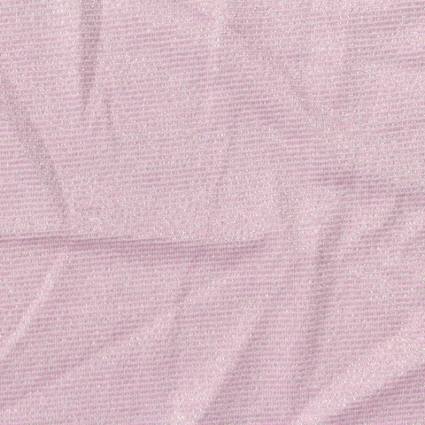 Viscose Metallic Stretch Jersey Knit Fabric, 160 gsm, 165 cm — Pink