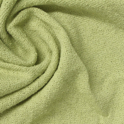 Cotton Polyester Stretch Jersey Knit Fabric, 240 gsm, 150 cm — Green