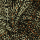 Brown Vertical-Stripe Jacquard, Polyester — photo 2
