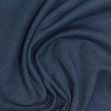 Dark Blue Marl French Terry, Poly-Viscose — photo 2