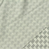 Grey Houndstooth Jacquard, Viscose-Poly — photo 2