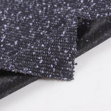 Dark Grey Marl Interlock Knit, Polyester — photo 2
