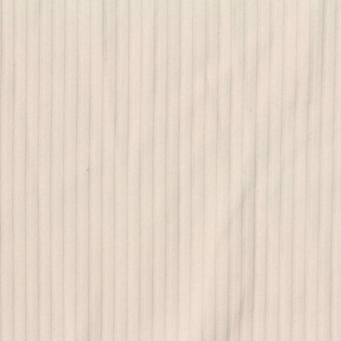 Polyester Stretch Rib Knit Fabric, 220 gsm, 160 cm — Beige