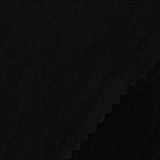 100% Polyester Satin Fabric, 100 gsm, 148 cm — Black — photo 2