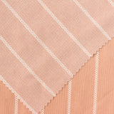 White Vertical-Stripe Woven, Polyester — photo 2