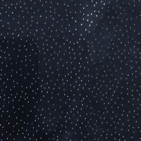 Silver Dots Velvet, Polyester, 290 gsm