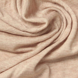 Yarn-Dyed Viscose Wool Jersey Knit Fabric, 170 gsm, 170 cm — Beige — photo 2