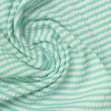 Nylon Polyester Stretch Crepe Fabric, 220 gsm, 150 cm — Blue — photo 2