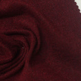 Dark Red Marl Chunky Knit, Polyester — photo 2
