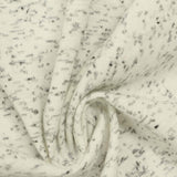 Cream Marl Rib Knit, Polyester — photo 2