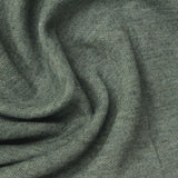 Heather Cotton Polyester Scuba Knit Fabric, 280 gsm, 165 cm — Green — photo 2