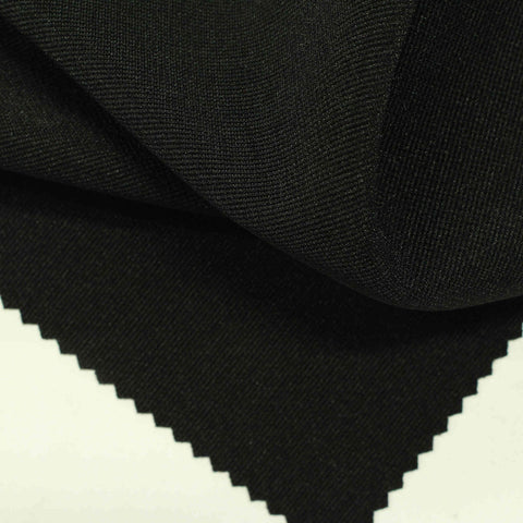 Black Rib Knit, Polyester