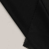 100% Polyester Birdseye Knit Fabric, 135 gsm, 170 cm — Black — photo 2