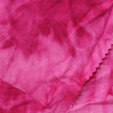 Pink Tie-Dye Jersey Knit, Viscose — photo 2