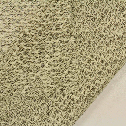 Beige Tone-on-Tone Chunky Knit, Cotton