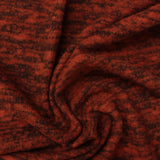 Red Marl Jersey Knit, Viscose-Poly — photo 2