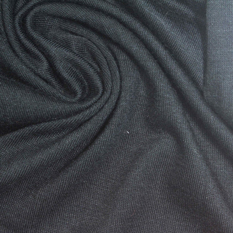 Viscose Stretch Jersey Knit Fabric, 180 gsm, 155 cm — Grey
