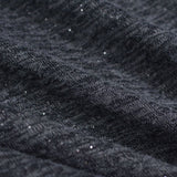 Dark Grey Marl Jersey Knit, Viscose-Poly — photo 2