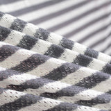 White Stripes Chunky Knit, Cotton-Poly — photo 2