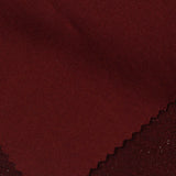 Dark Red Flecks Linen-Look, Polyester — photo 2