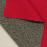 Viscose Polyester Stretch Scuba Knit Fabric, 440 gsm, 162 cm — Red — photo 2