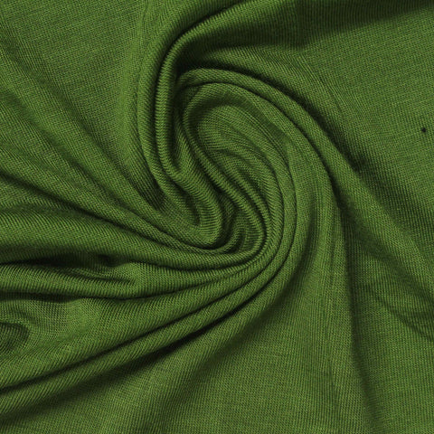 Viscose Stretch Jersey Knit Fabric, 170 gsm, 165 cm — Green