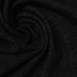Dark Grey Marl Jersey Knit, Poly-Cotton — photo 2