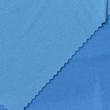 Polyester Stretch Linen-Look Fabric, 245 gsm, 150 cm — Blue — photo 2
