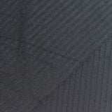 Dark Grey Marl Rib Knit, Polyester — photo 2