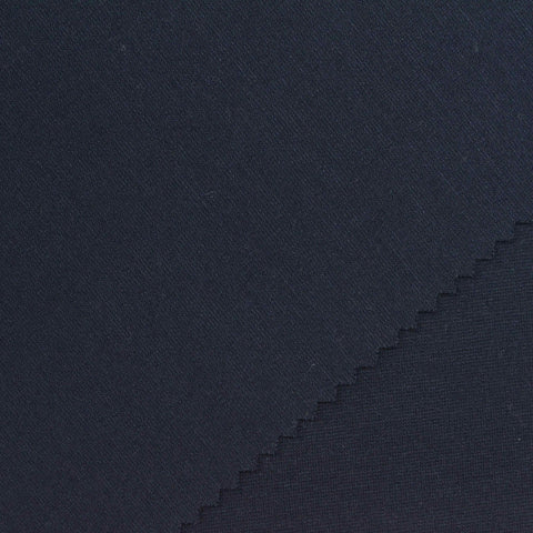 Dark Navy Ponte Knit, Viscose-Nylon