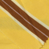 Yellow Horizontal-Stripe Jersey Knit, Poly-Viscose — photo 2