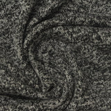 Black Heathered-Marl Chunky Knit, Poly-Viscose — photo 2
