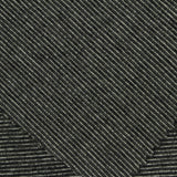 Black Horizontal-Stripe Interlock Knit, Cotton-Poly — photo 2