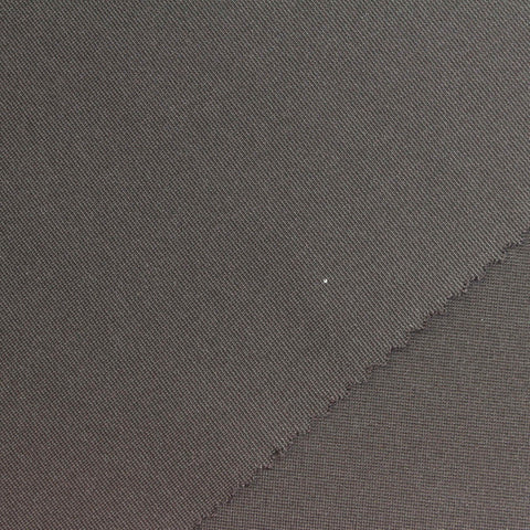 Viscose Nylon Stretch Ponte Knit Fabric, 340 gsm, 150 cm — Grey