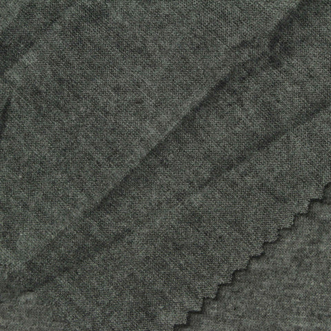 Grey Heather Jersey Knit, Polyester, 140 gsm