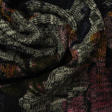 Pink Abstract Rib Knit, Polyester — photo 2