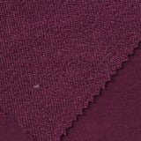 Polyester Cotton Stretch French Terry Fabric, 440 gsm, 178 cm — Purple — photo 2