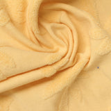 Yellow Leaf French Terry, Poly-Cotton — photo 2