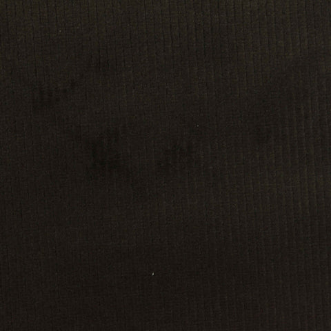 Polyester Stretch Knit Fabric, 390 gsm — Black