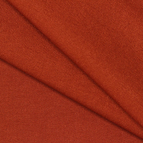 Viscose Nylon Stretch Bengaline Fabric, 275 gsm — Orange