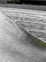 Grey Marl Interlock Knit, Poly-Cotton — photo 2