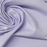Purple Horizontal-Stripe Jersey Knit, Polyester — photo 2
