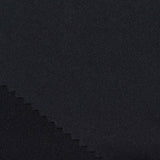 Polyester Stretch Scuba Knit Fabric, 270 gsm, 150 cm — Black — photo 2