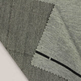 Dark Grey Check Interlock Knit, Polyester — photo 2