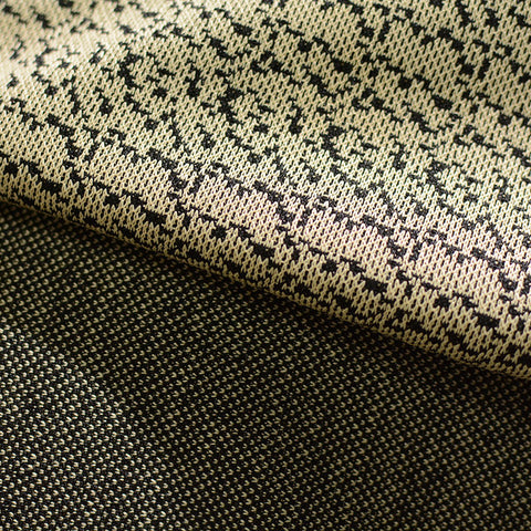 Jacquard 100% Polyester Knit Fabric, 280 gsm, 172 cm — Brown