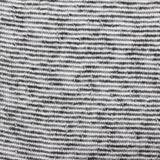 Black Horizontal-Stripe Chunky Knit, Viscose-Poly — photo 2