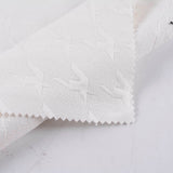 White Tone-on-Tone Jacquard, Cotton-Poly — photo 2